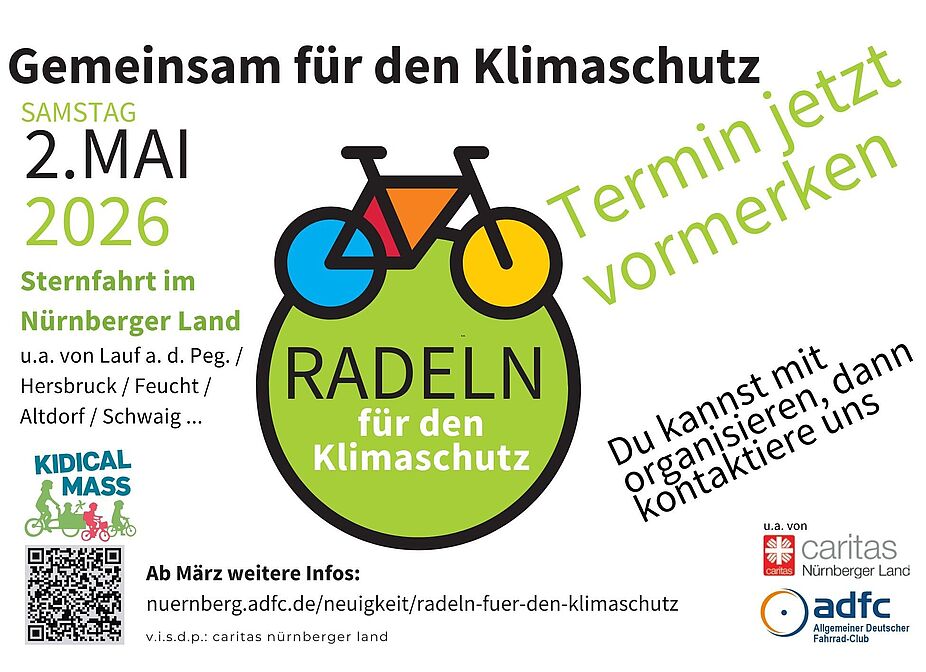 SaveTheDate-Radeln für den Klimaschutz SaveTheDate-Radeln für den Klimaschutz am 2.Mai